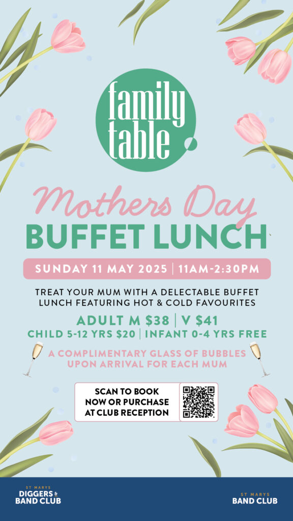 St-Marys-Band-Club-Family-Table-Mothers-Day-2025-Feature-Image